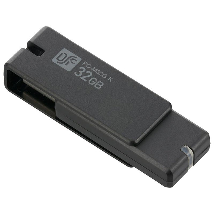 USB3.0 フラッシュメモリー 32GB_01-0049_PC-M32G-K_OHM（オーム電機）