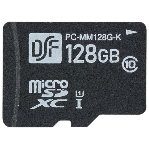 マイクロSDXCメモリーカード（128GB/防水性能IPX7防浸形/CLASS10）_01-0758_PC-MM128G-K_OHM（オーム電機）