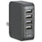 01-3746_MAV-AU48-K_ACアダプター USB電源タップ（4ポート/4.8A/ブラック）_OHM オーム電機