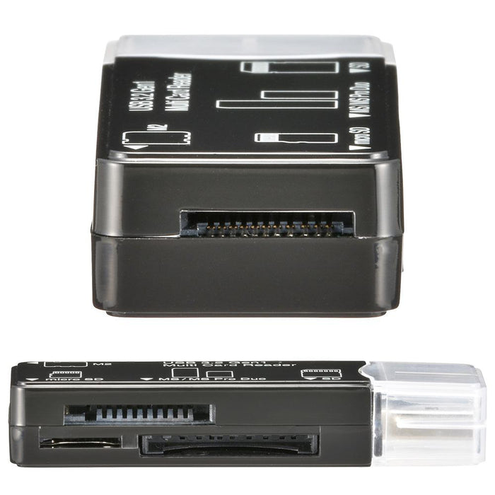 【USB Type-Aコネクタ接続】microSDカードリーダー（主要49メディア/USB3.2Gen1/ブラック）_01-3969_PC-SCRWU303ｰK_OHM（オーム電機）