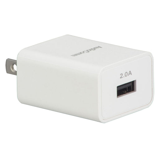 USBチャージャー（DC5V/2A/USB Type-A メス×1/ホワイト）_03-6192_MAV-AU201N_OHM（オーム電機）