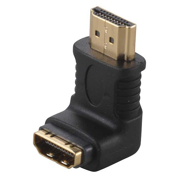 HDMI L型 変換プラグ 横型端子用_05-0304_VIS-P0304_OHM オーム電機