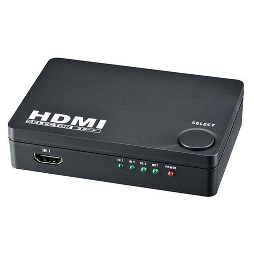 3ポート HDMIセレクター_05-0576_AV-S03S-K_OHM オーム電機