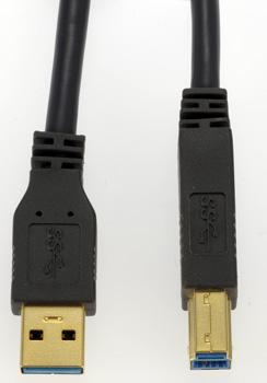 USB3.0ケーブル 2m 黒 PC-C1516_05-1516_PC-C1516_OHM オーム電機