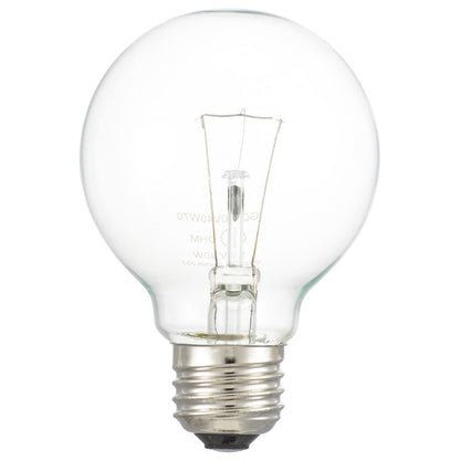 白熱ボール電球（G70/40W形/E26/クリア/450 lm/電球色/調光機能対応）_06-0867_LB-G7640K-CN_OHM（オーム電機）