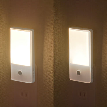 LEDナイトライト(明暗センサー/AC電源/0.8W/電球色/50 lm)_06-1720_NIT-ALA6MY-WL_OHM（オーム電機）