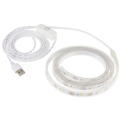 LEDテープライト（500Lm/長さ1.5m/点灯色白色/USBコード2m）_06-1726_NIT-ALA6TU15_OHM（オーム電機）