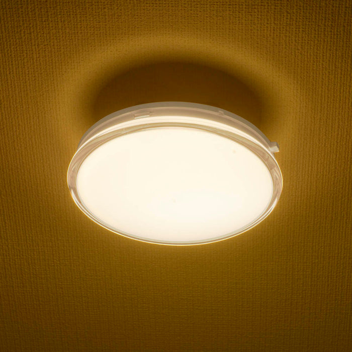 薄形LEDミニシーリングライト（ボール球40形相当/465 lm/4.1W/電球色）_06-3949_LE-Y4LK-WS_OHM（オーム電機）