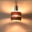 ペンダント木製セードライト（電球別売/E26/60W迄/最大径120×高さ164mm/ダークブラウン）_06-4170_LT-YE26-DB_OHM（オーム電機）
