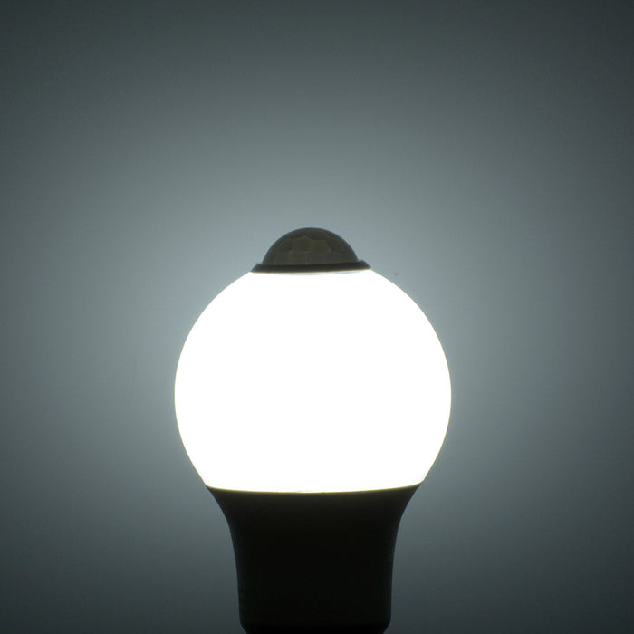 【消灯お知らせ機能搭載】LED電球（40形相当/5.1W/550lm/昼光色/E26/人感・明暗センサー付）_06-4464_LDA5D-G R51_OHM（オーム電機）