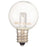 LEDミニボール球（装飾用/0.5W/15lm/クリア電球色/G30/E12）_06-4620_LDG1L-H-E12 13C_OHM オーム電機