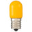 LEDナツメ球（装飾用/0.8W/30lm/黄色/T20/E17）_06-4627_LDT1Y-H-E17 13_OHM（オーム電機）