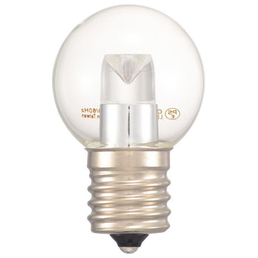 LEDミニボール球（装飾用/1.2W/52lm/クリア電球色/G30/E17）_06-4630_LDG1L-H-E17 14C_OHM オーム電機