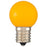LEDミニボール球（装飾用/1.2W/45lm/黄色/G30/E17）_06-4635_LDG1Y-H-E17 14_OHM オーム電機