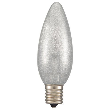 LEDシャンデリア形（装飾用/1.2W/50lm/銀(昼白)色/C32/E17）_06-4654_LDC1N-G-E17 13S_OHM オーム電機