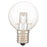 LEDミニボール球（装飾用/1.2W/55lm/クリア電球色/G40/E17）_06-4661_LDG1L-H-E17 15C_OHM オーム電機