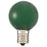 LEDミニボール球（装飾用/1.2W/4lm/緑色/G40/E17）_06-4665_LDG1G-H-E17 13_OHM オーム電機