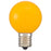 LEDミニボール球（装飾用/1.2W/50lm/黄色/G40/E17）_06-4666_LDG1Y-H-E17 15_OHM オーム電機
