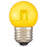 LEDミニボール球（装飾用/1.4W/60lm/クリア黄色/G40/E26）_06-4685_LDG1Y-H 13C_OHM オーム電機
