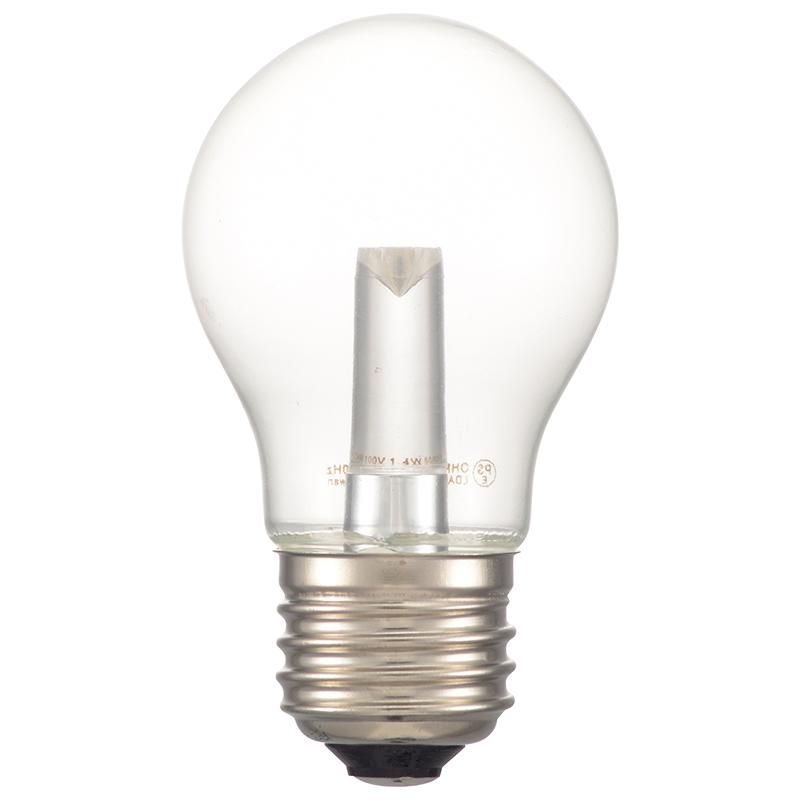 LED電球（装飾用/1.4W/62lm/クリア電球色/PS/E26）_06-4689_LDA1L-H 13C_OHM オーム電機