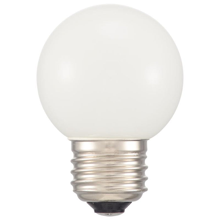 LEDミニボール球（装飾用/1.4W/78lm/電球色/G50/E26）_06-4691_LDG1L-G 13_OHM オーム電機