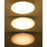 LEDシーリングライト【リモコン無し】（2～6畳用/直径28cm/電球色/調光3段階/2800 lm/24.5W）_06-5053_LE-Y26GS-WL_OHM（オーム電機）