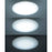 LEDシーリングライト【リモコン無し】（2～6畳用/直径28cm/昼光色/調光3段階/2900 lm/24.5W）_06-5054_LE-Y26GS-WD_OHM（オーム電機）