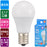 LED電球 小形（25形相当/275 lm/2.3W/昼光色/E17/広配光210°/密閉器具対応/断熱材施工器具対応）_06-5535_LDA2D-G-E17 AG6_OHM（オーム電機）