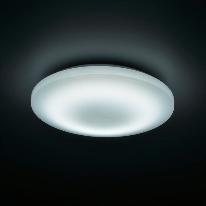 LEDシーリングライト（直径45cm/6畳用/調光4段階/昼光色/最大3000 lm/24W）_06-5595_LE-Y24D6G-W4_OHM（オーム電機）