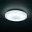 LEDシーリングライト 調光4段階（12畳用/直径45cm/昼光色/全灯時45W/5000 lm）_06-5597_LE-Y45DBG-W5_OHM（オーム電機）