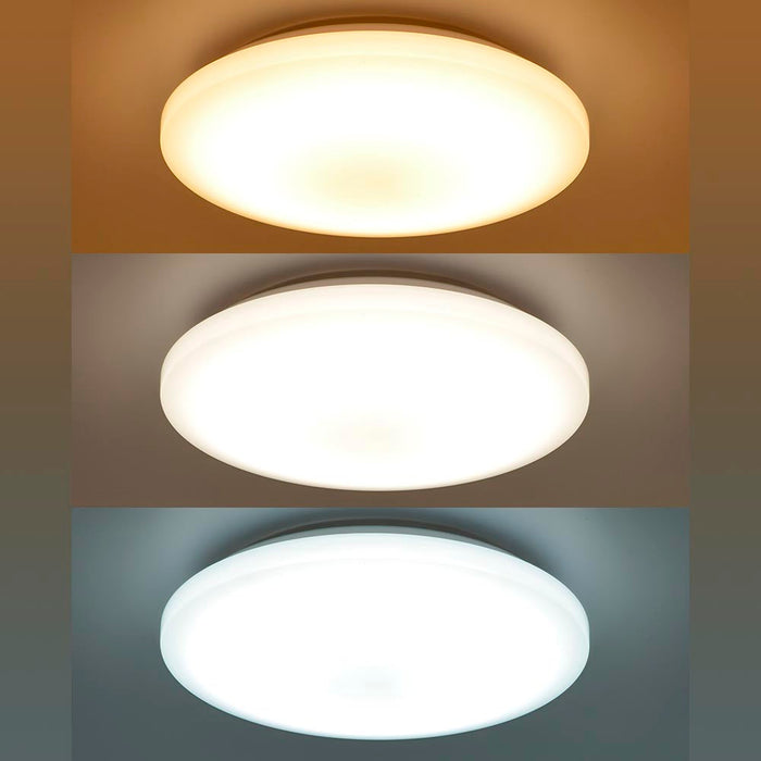 LEDシーリングライト 調色11段階・調光10段階（～8畳用/直径45cm/全灯時37W/3800 lm）_06-5599_LE-Y37T8G-W1_OHM（オーム電機）
