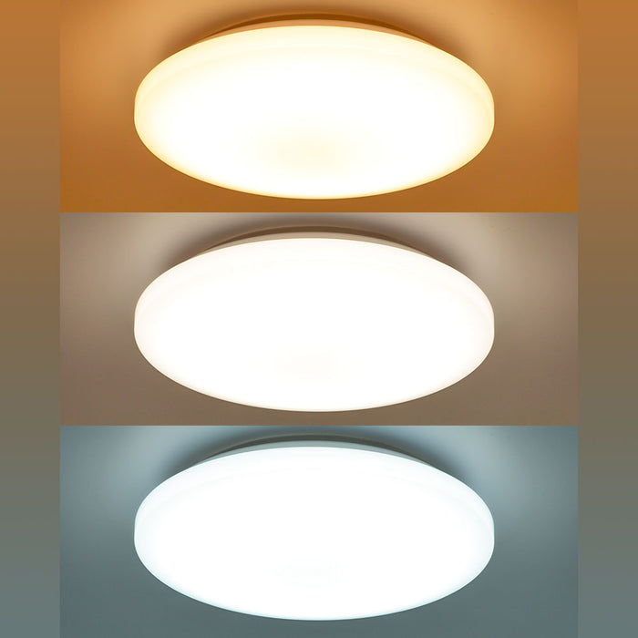 LEDシーリングライト調色11段階・調光10段階（～12畳用/直径45cm/最大5000Lm/45W）_06-5600_LE-Y45TBG-W1_OHM（オーム電機）