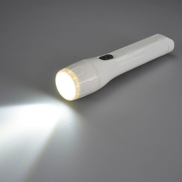 LEDライト（48Lm/単3形×2本付属/連続点灯25時間/本体ABS樹脂）_07-8012_LHP-04C5_OHM（オーム電機）