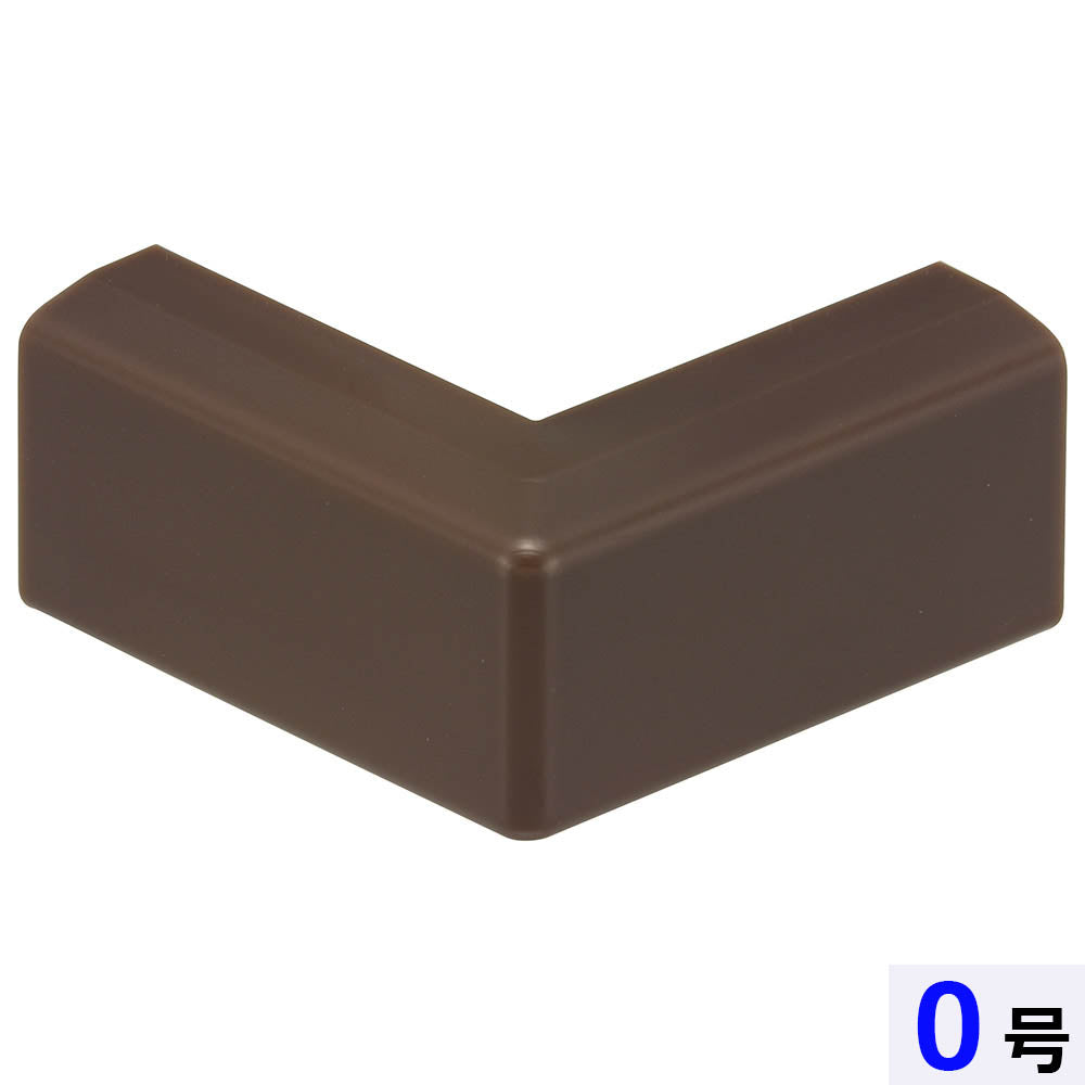 モール用出隅（0号/チョコ/2個入）_09-2686_DZ-AMD0-CH/2P_OHM（オーム電機）