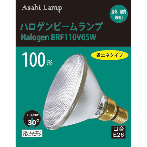 旭光 ハロゲンビームランプ（100形/散光形/E26）_16-6561_083271_旭光電機工業