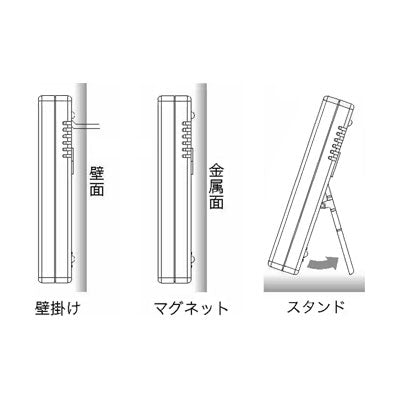クレセル警報機能付温湿度計_17-8908_CR-1200W_Crecer（クレセル）