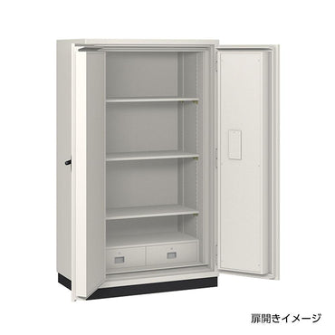 CS-53E EIKO エーコー 業務用耐火金庫 テンキータイプ　テンキー式E 2時間耐火 580kg 620L ロックフリー機能搭載