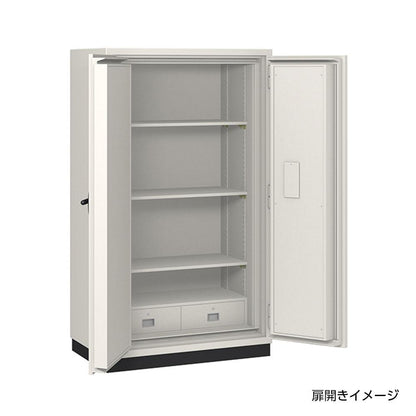 CS-53E EIKO エーコー 業務用耐火金庫 テンキータイプ　テンキー式E 2時間耐火 580kg 620L ロックフリー機能搭載