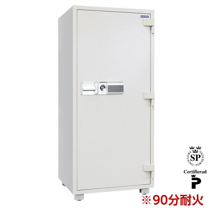 DDE170_業務用耐火金庫 プッシュタイプ 384L 460kg_【車上渡し・送料無料(※リフト所有※一部地域対象外)】【代引不可 】【メーーエクサイト・セキュリティ