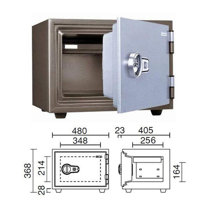 KS-20M_特殊マグネットロック式耐火金庫 20L 52kg_【送料・設置料見積要】【代引不可】【メーカー直送】_KingCrown（日本アイ・エス・ケイ）