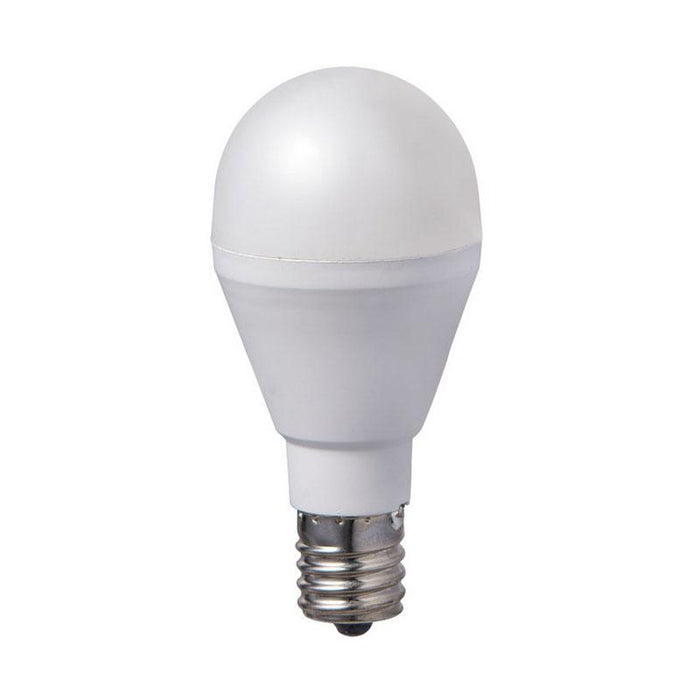 LDA7D-G-E17-G4105-2P_LED電球 2個セット ミニクリプトン球形 口金E17 60W形 昼光色_ELPA（エルパ・朝日電器） 