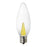 LDC1CY-G-E17-G330_1767700_LED装飾電球シャンデリア球形 E17 クリアイエロー_ELPA（エルパ・朝日電器）