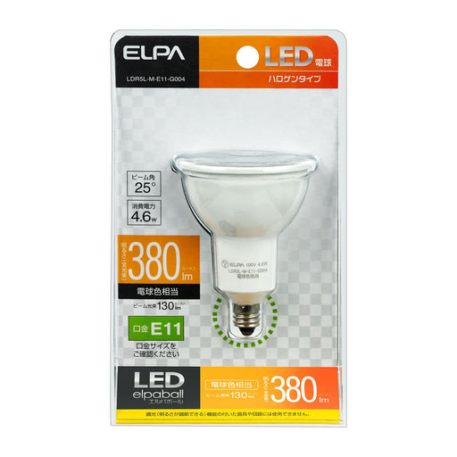 LDR5L-M-E11-G004_1933400_LED電球 ハロゲンタイプ_ELPA（エルパ・朝日電器）
