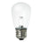 防水型LED装飾電球 サイン球形 E26 クリア昼白色 LDS1CN-G-GWP905