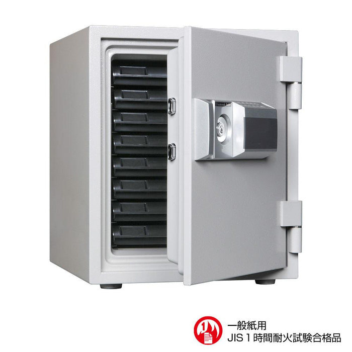 MEK52-8_家庭用耐火金庫 プッシュタイプ 40L 75kg_【車上渡し・送料無料(※リフト所有※一部地域対象外)】【代引不可】【メーカー直送】_ダイヤセーフ
