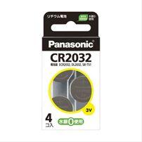 (P)CR-2032/4H_コイン形リチウム電池 4個入Panasonic（パナソニック）