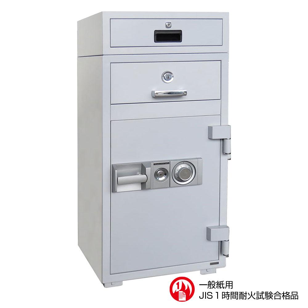 P94-3_夜間投入庫 ダイヤルタイプ 56L 163kg_【車上渡し・送料無料(※リフト所有※一部地域対象外)】【代引不可】【メーカー直送】_ダイヤセーフ