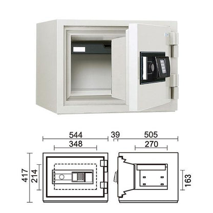 STJ-20ER_履歴テンキー式耐火金庫 ストロング 20L 110kg_【送料・設置料見積要】【代引不可】【メーカー直送】_KingCrown（日本アイ・エス・ケイ）