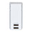 USBタップ2コクチ2ポート2.4A_UA-222L_ELPA（エルパ・朝日電器）