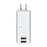 耐雷USBタップ2個口2ポート3.4A_UA-223SB_ELPA（エルパ・朝日電器）